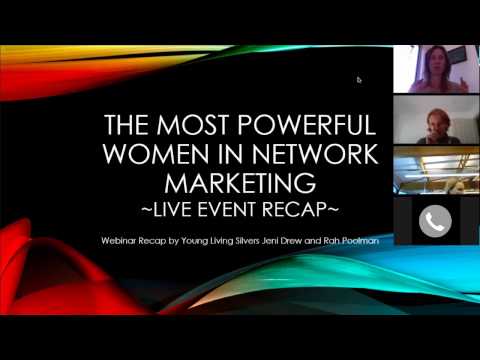 Webiner Most Powerful Women in Network Marketing Recap with Jeni Drew and Rah Poolman
