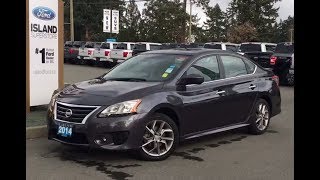 2014 Nissan Sentra SR W/ Moonroof, Heated Seats, Backup Camera, NAV Review| Island Ford