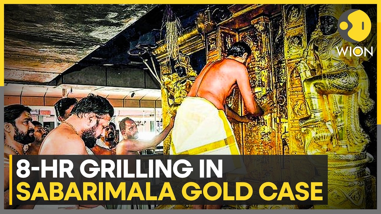 Sabarimala Gold Case: SIT Conducts Marathon Interrogation of Main Accused | WION News
