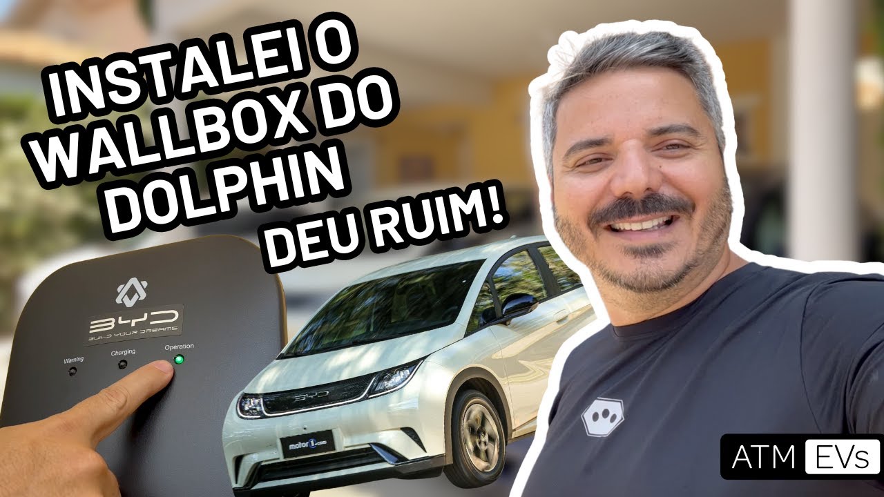 Como instalei o Wallbox do BYD Dolphin em casa! + FALTA DE PEÇAS, resolvemos para você!