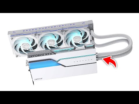 일체형 수랭 쿨러가 장착된 그래픽카드ㅋㅋㅋ | 컬러풀 RTX 5080 넵튠