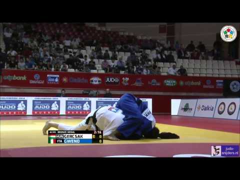 Judo 2014 Grand Slam Baku: Gercsak (HUN) - Gwend (ITA) [-63kg] bronze