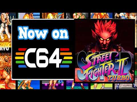 Super Street Fighter II Turbo on the Commodore 64