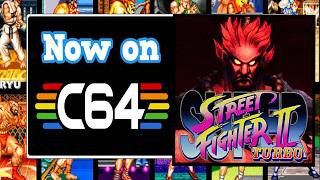 Super Street Fighter II Turbo on the Commodore 64