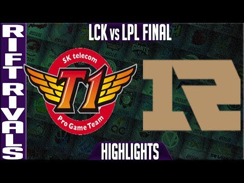 SKT vs RNG Highlights Game 2 Final | Rift Rivals 2018 LCK vs LPL | SK Telecom T1 vs Royal