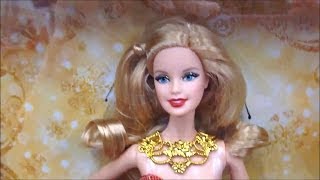 preview picture of video 'My First View of 2014 Mattel Holiday Barbie Doll for Christmas'