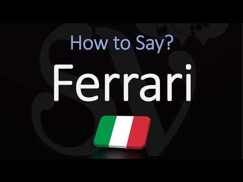 How to Pronounce Ferrari? (CORRECTLY) Italian Pronunciation