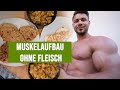 Muskeln aufbauen OHNE FLEISCH - 3 Gerichte mit viel PROTEIN!