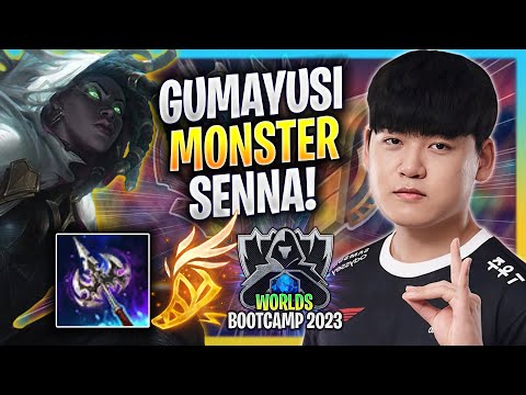 GUMAYUSI IS A MONSTER WITH SENNA! - T1 Gumayusi Plays Senna ADC vs Samira! | Bootcamp 2023
