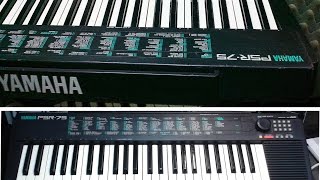 Video thumbnail for YAMAHA PSR-75 by Keyboards - review - repair