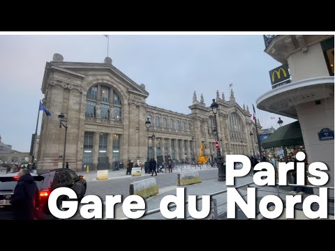 Gare du Nord 🚆 Paris🇫🇷| Biggest train Station in Europe #ParisGareDuNord#TrainStation#EuropeTravel