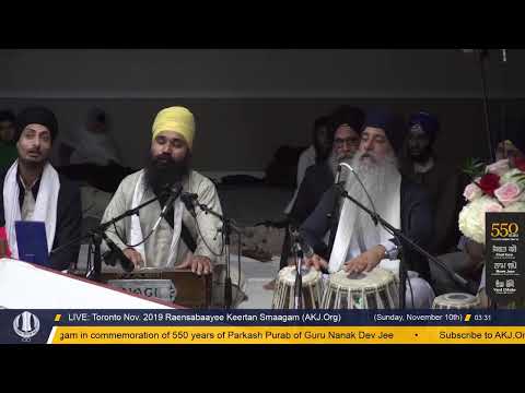 Live: Nov. 2019 Toronto Raensabaayee Keertan Smaagam (AKJ.Org)