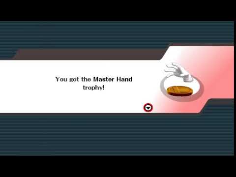 Super Smash Bros Brawl - Unlocking Master Hand Trophy