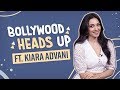 Kiara Advani Plays Bollywood Heads Up Ft Salman Khan Sidharth Malhotra Alia Bhatt Pinkvilla