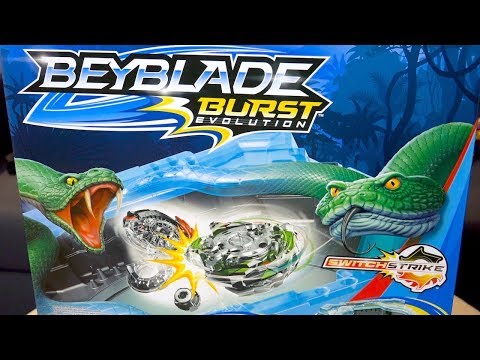 Beyblade Burst Evolution SHADOW SNAKE PIT Battle Set Unboxing & Review!