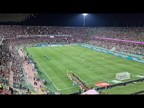 TIFO PALERMO - BARI 2-0 (4K) 19/09/2025