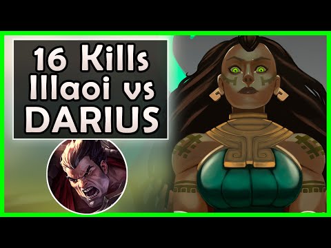 How Rank 1 Illaoi handles Darius vs Illaoi Matchup | 16 Kills and a DREAM | League of Legends
