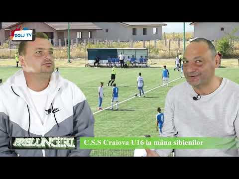C.S.S Craiova U16 la mâna sibienilor | Prelungiri 27 10 2022