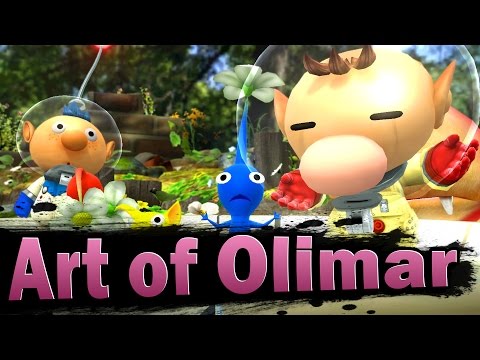Smash 4: Art of Olimar