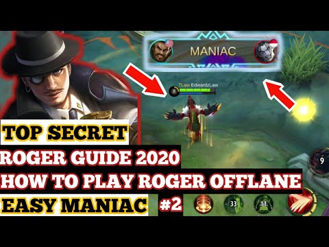 How To Play Roger Offlane - Roger Offlane Guide | Roger Best Build 2020 | Part 2