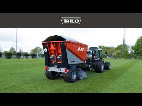 Introduction TRILO M4 Vacuum Sweeper with mechanical drive