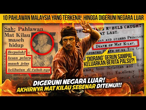 10 PAHLAWAN MALAYSIA YANG TERKENAL HINGGA DIGERUNI NEGARA LUAR