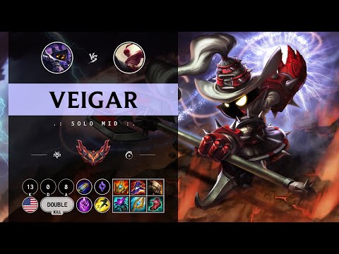 Veigar Mid vs Lee Sin - NA Grandmaster Patch 14.11