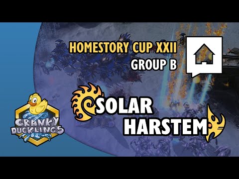 Solar vs Harstem - ZvP | HomeStory Cup XXII: Group Stage | EPT StarCraft 2 Tournament