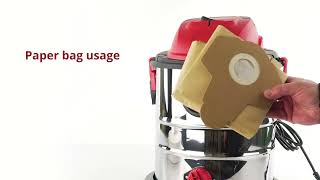 Vacuum cleaner VC 2015-2 WS WORTEX