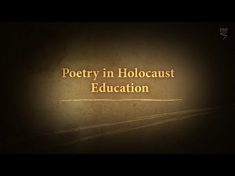 Poetry in Holocaust Education