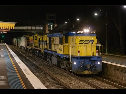 ALCo locomotive 4532 leads SSR grain train 1KV2. - August 11th 2020