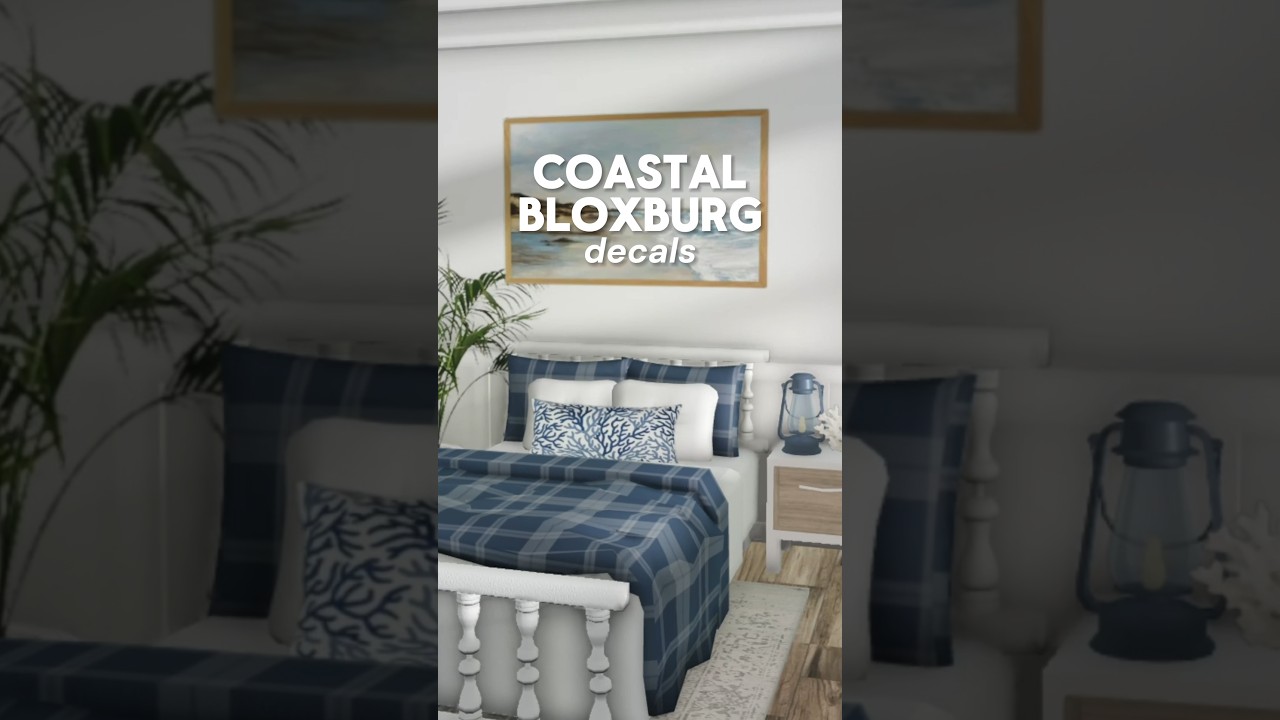 Coastal decals 🌊☀️ #decalcodes #bloxburg #viral #bloxburgdecals #bloxburgbuilds #roblox #trending