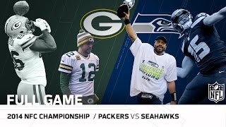 Packers vs. Seahawks: 2014 NFC Championship Game | Aaron Rodgers vs. Russell Wilson | NFL Full Game