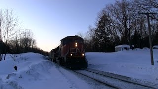 preview picture of video 'MALFUNTION! CN 5669 at Rosseau Road (19FEB2015)'