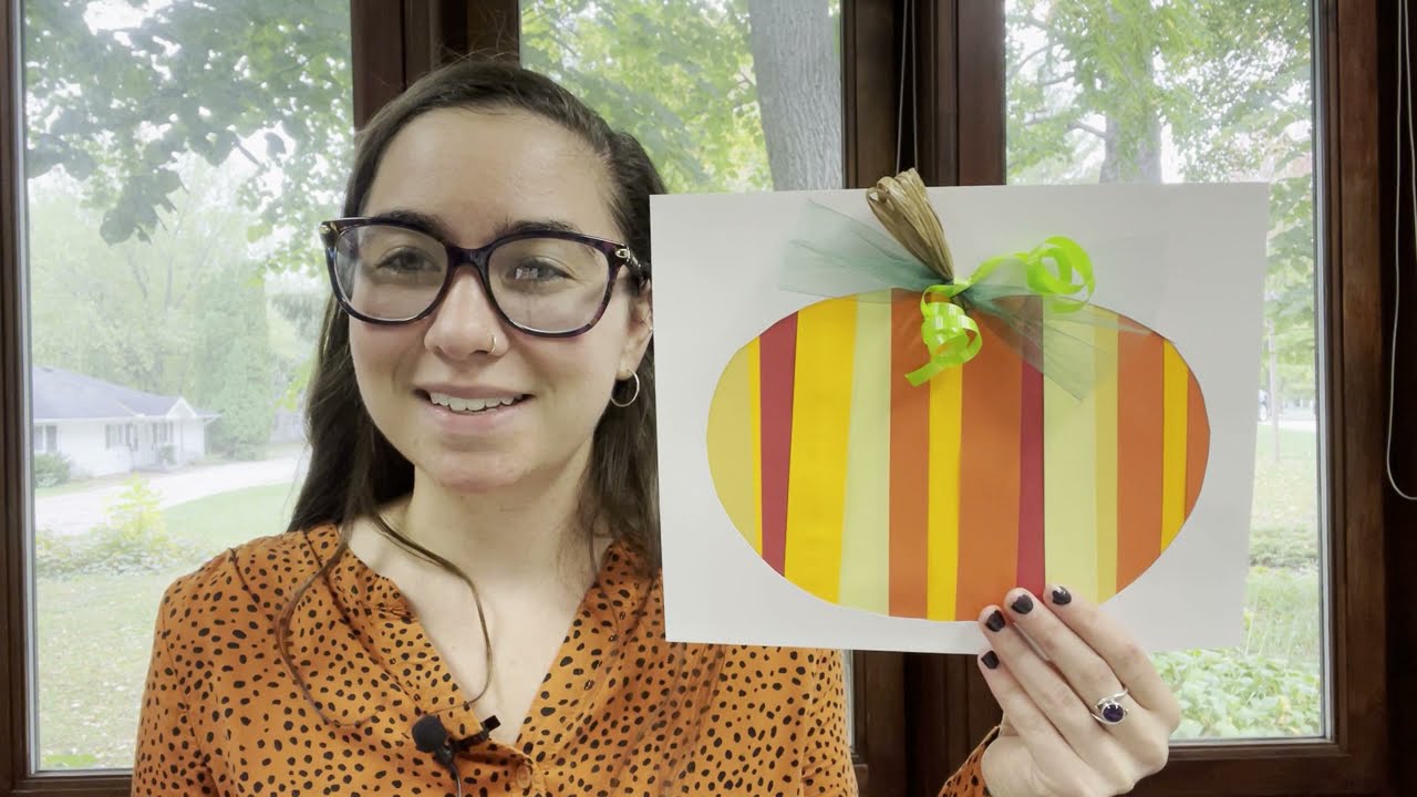 Paper Pumpkin - Children's Craft