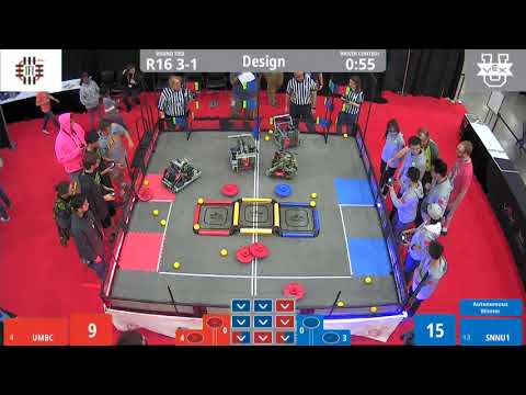 2019 VEXU Design R16 3, UMBC vs SNNU1