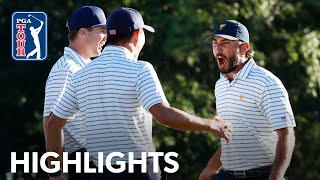 Horschel and Homa's Round 2 Four-ball highlights  | Presidents Cup | 2022