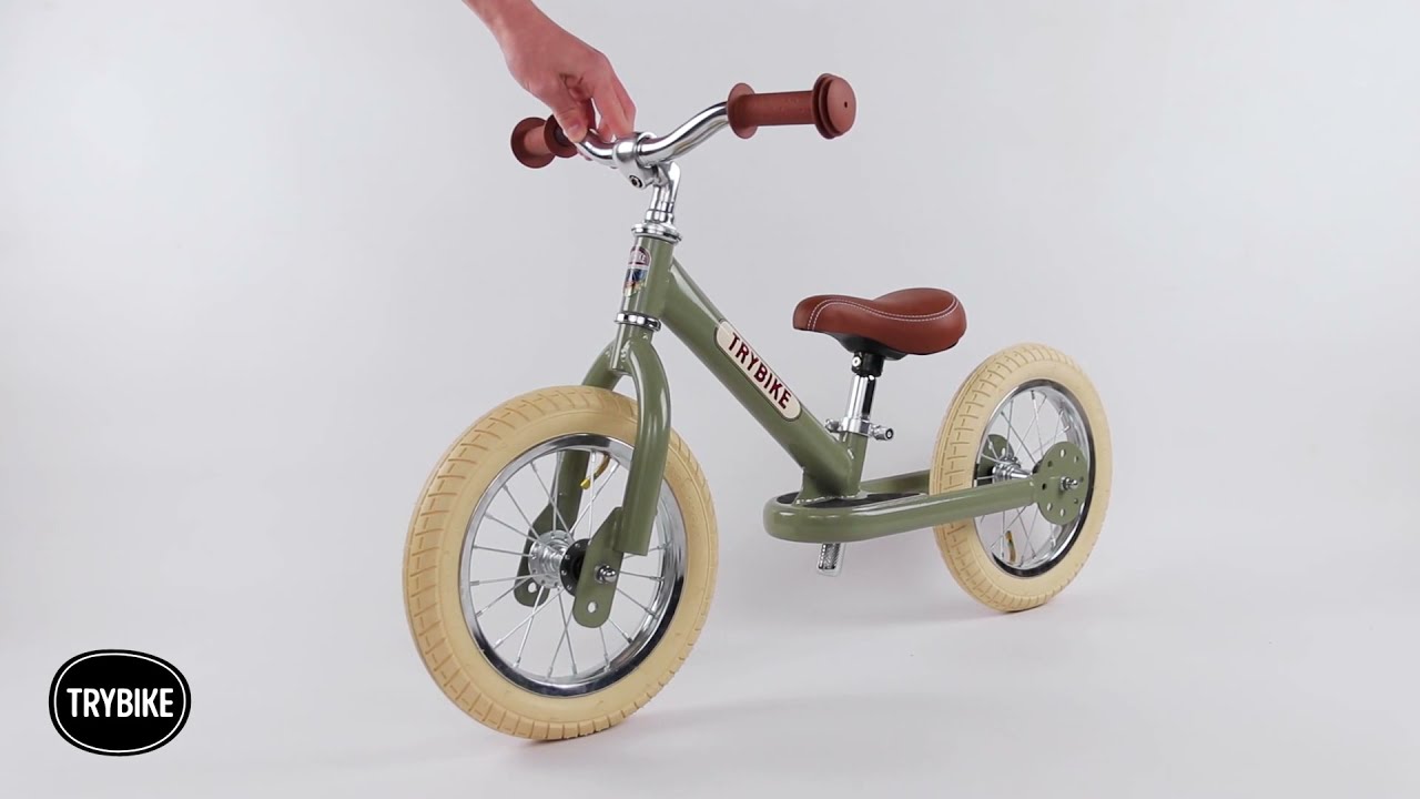 Balancecykel - tre hjul  - YouTube