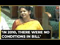 DMK MP Kanimozhi Karunanidhi Slams Conditions In Women Quota Bill After Sonia S Push For OBC Quota