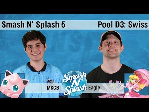 Smash N Splash 5: Eagle (Peach) vs MKCB (Puff/Pichu)