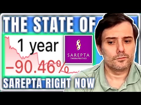 Sarepta in Crisis: What Now? Forecast & Portfolio Valuation | Sarepta Stock | Martin Shkreli