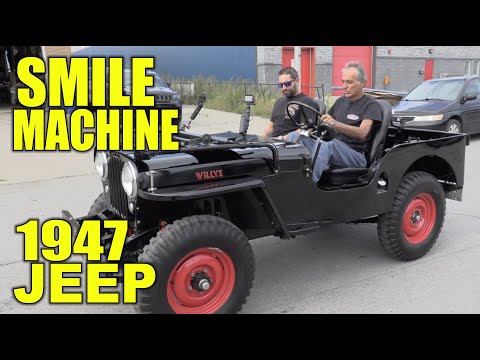 Grandfather Jeep - 1947 Willys CJ2A - Post-War Workhorse