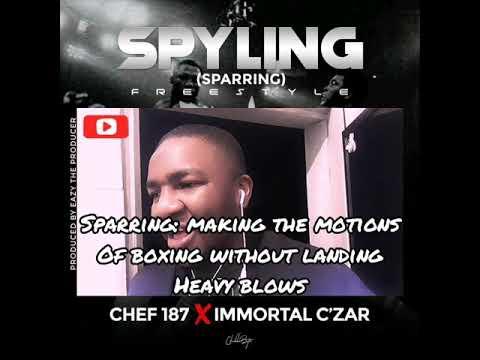 FIRST REACTION :: Chef 187 x Immortal C'zar - Spyling (Sparring) Freestyle Prod. Eazy