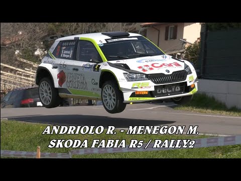 RALLY BARDOLINO 2025 | ANDRIOLO R. - MENEGON M. | SKODA FABIA R5 / RALLY2 |  BY BELLUNOVIDEO