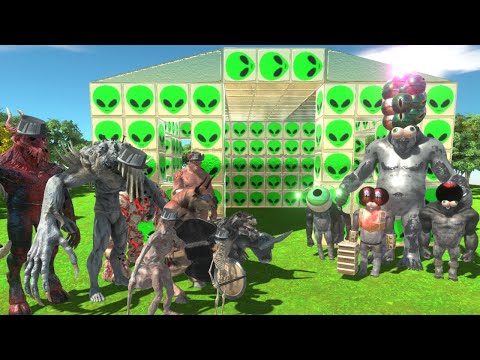 ALIEN  PRIMATES -  FIGTH AND TOURNAMENT - VS INFERNALS AND FANTASY  - ANIMAL REVOLT BATTLE SIMULATOR