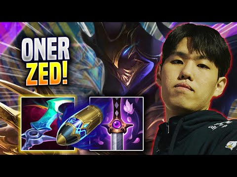 ONER IS A BEAST WITH ZED! - T1 Oner Plays Zed JUNGLE vs Kindred! | Preseason 2023