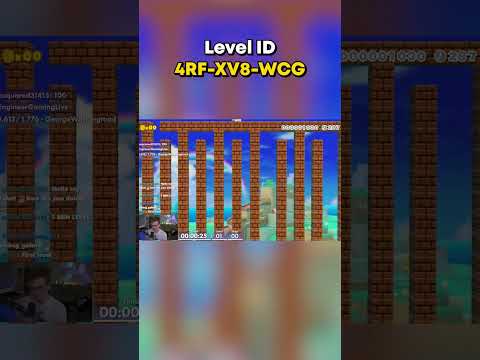 This is the FIRST SMM2 Level EVER Uploaded #supermariomaker #smm2 #smm #mario #gaming