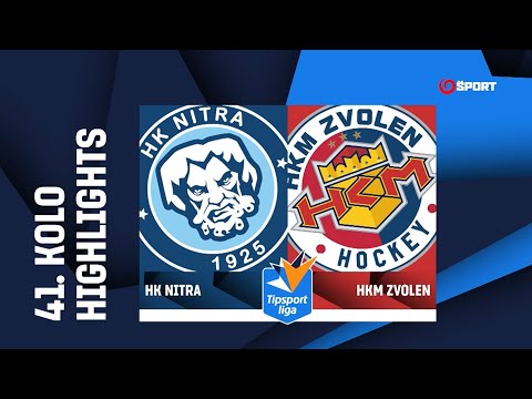 41. kolo: HK Nitra - HKM Zvolen 2:3 pp (1:0, 1:1, 0:1 - 0:1)