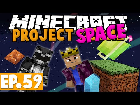 Minecraft Project Ozone - GALACTICRAFT SPACE TRAVEL! #59 [Modded HQM Skyblock]