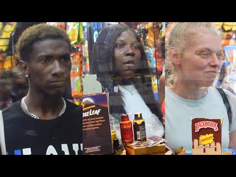 ASKING CUSTOMER IN THE HOOD WHAT HE IDENTIFIES AS (he got mad)😂😂